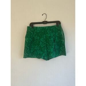 Anthropologie English Factory Woman Green  Floral Print Cutout  Details …